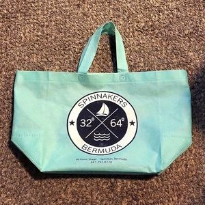 Spinnakers Bermuda Aqua Reusable Bag